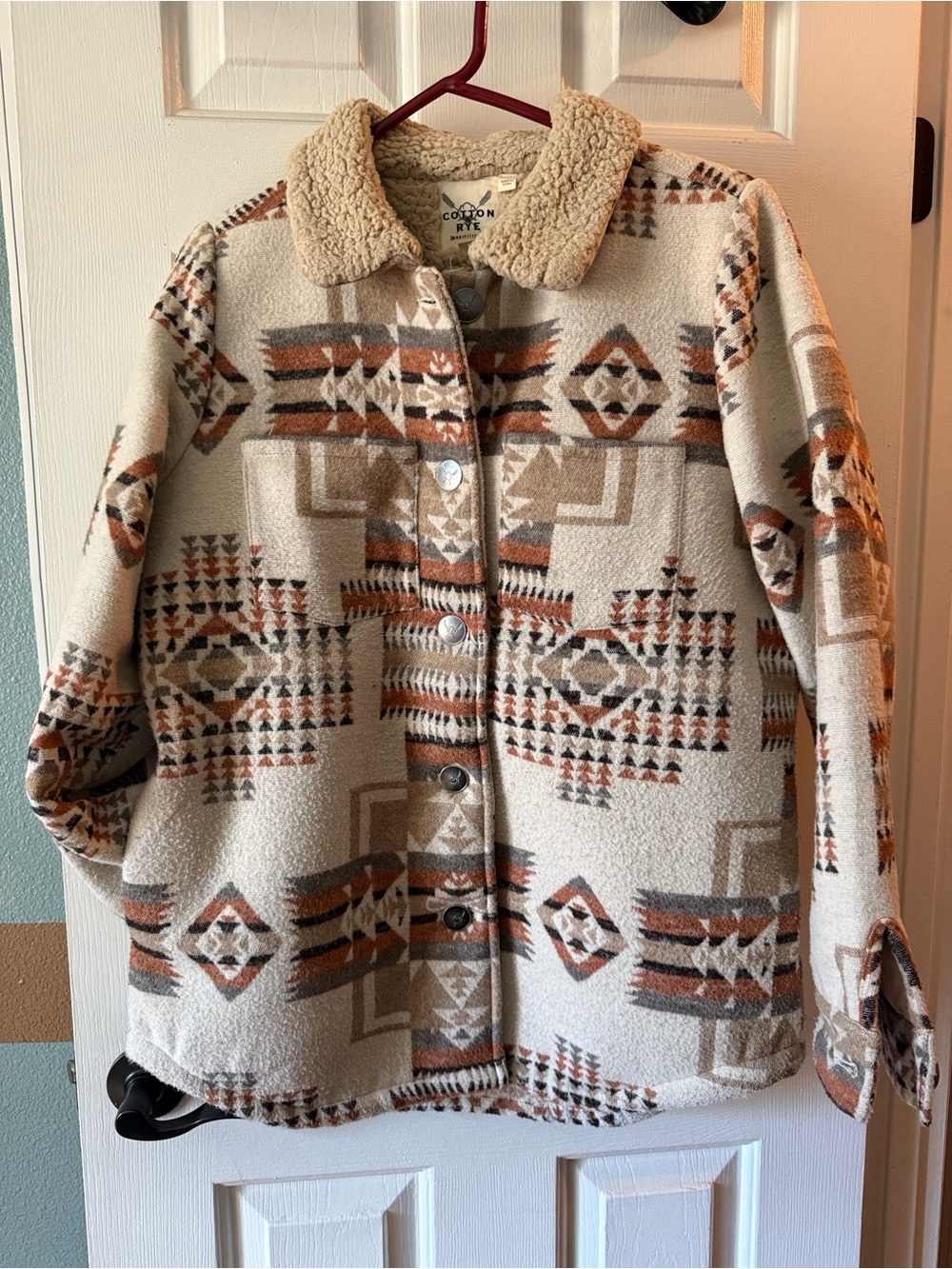 Cotton & Rye Cozy Aztec Jacket